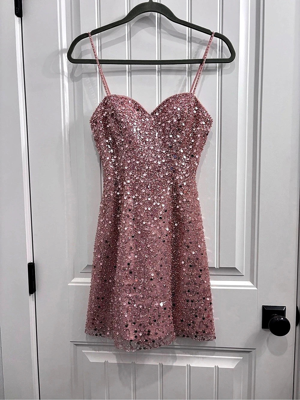 GB Sequin Mini Dress in Pink Size 1 NWT